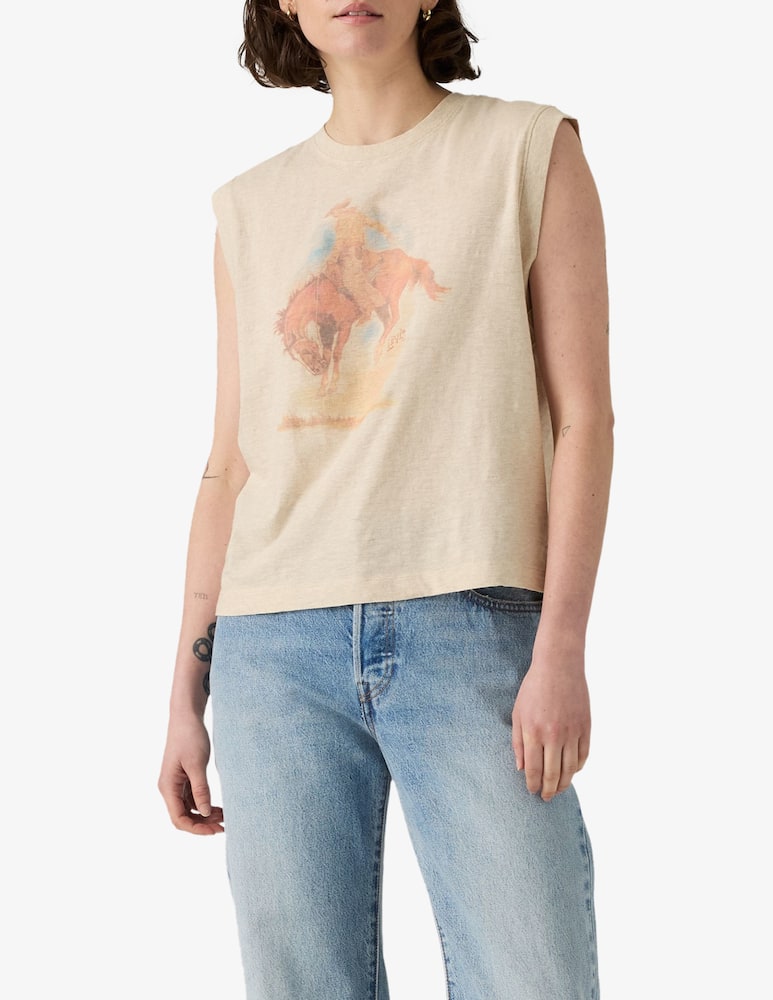 rinascente Levi's Rider print tank