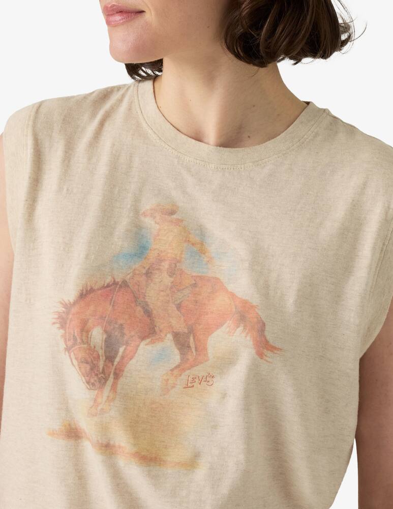 rinascente Levi's Rider print tank