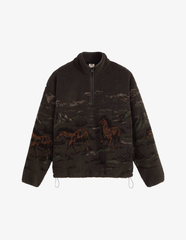 rinascente Levi's Fleece horse print jumper