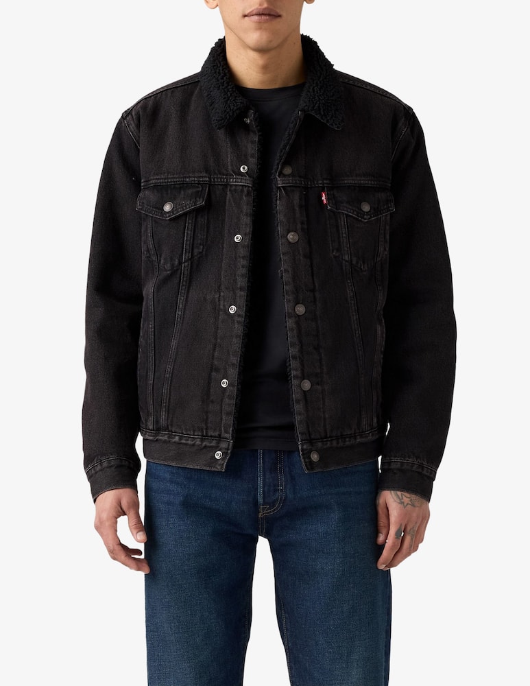 rinascente Levi's Denim sherpa jacket