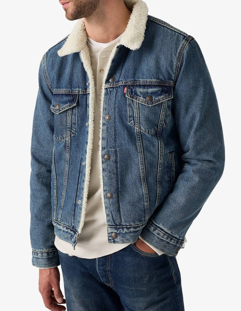 rinascente Levi's Giacca trucker sherpa jeans
