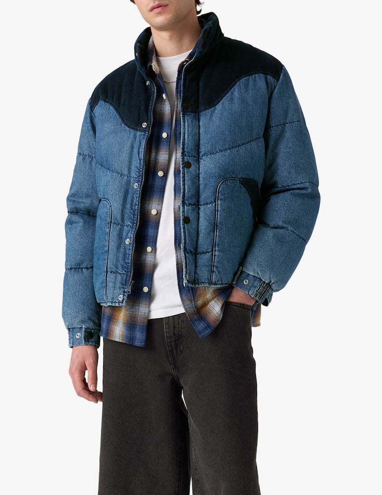 Levi's Denim puffer jacket - picture 1 Levi's Denim puffer jacket - picture 1