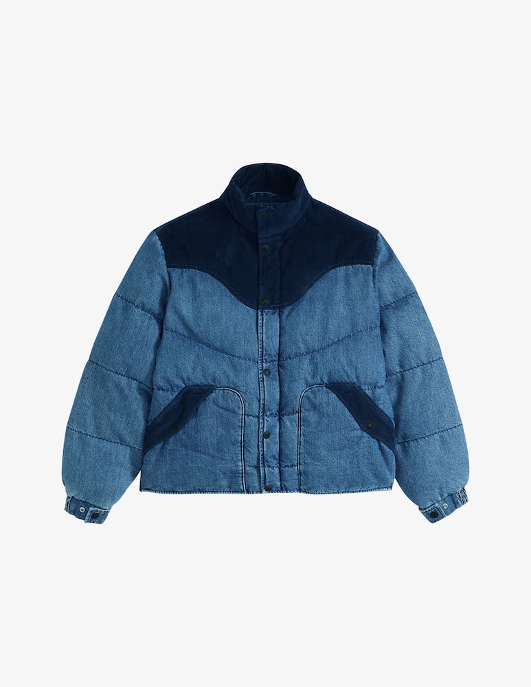 Levi's Denim puffer jacket - picture 4 Levi's Denim puffer jacket - picture 4