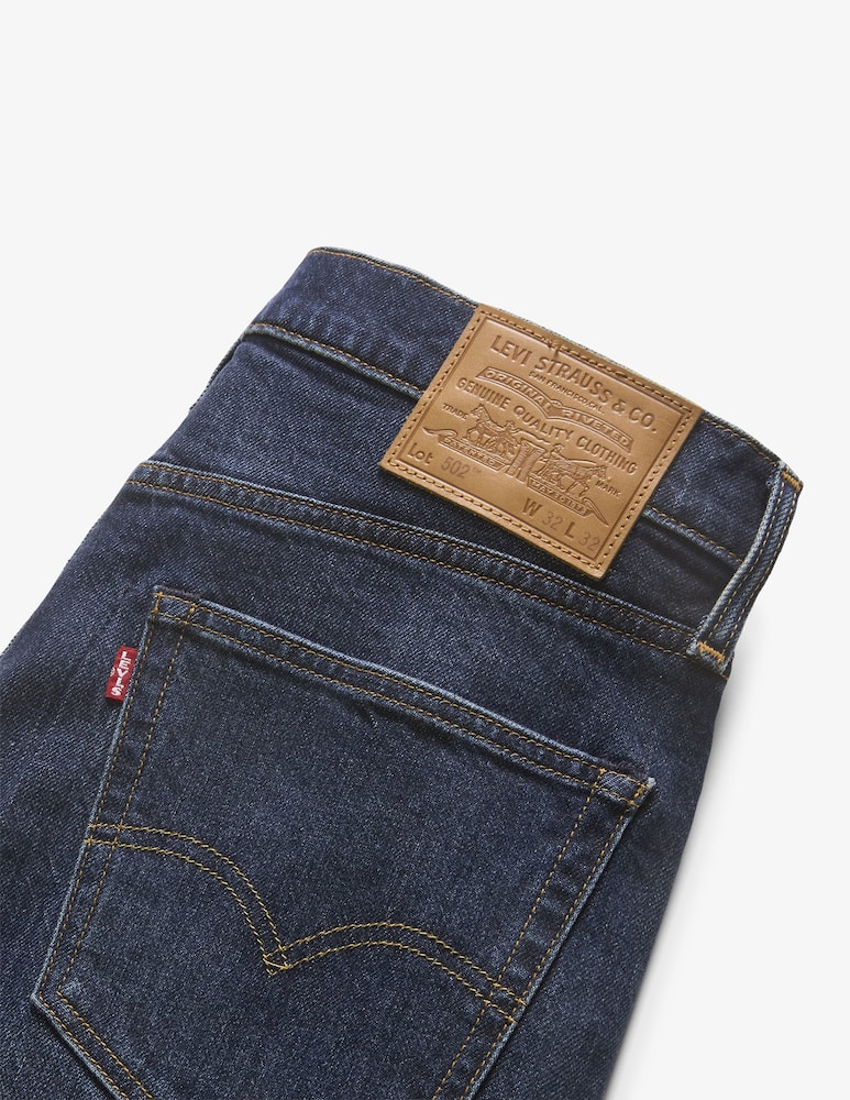 rinascente Levi's Jeans tapered D 502 lavato scuro