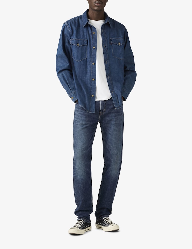 rinascente Levi's Jeans tapered D 502 lavato scuro