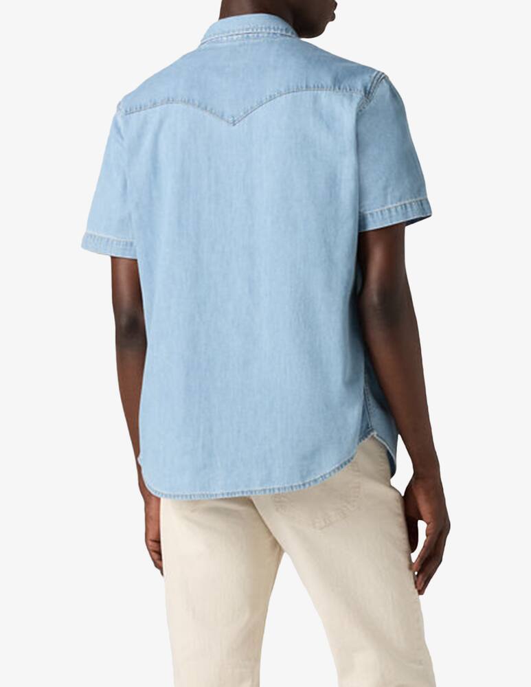 rinascente Levi's Western denim short-sleeve shirt
