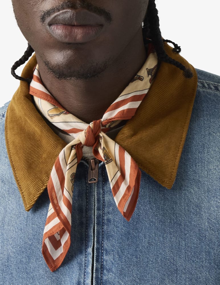 rinascente Levi's Patterned bandana scarf