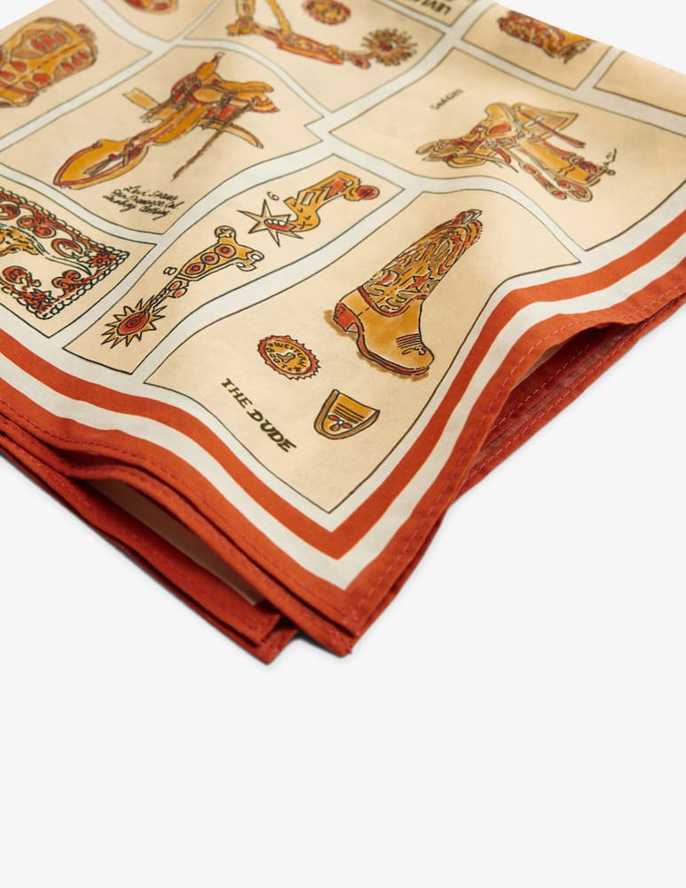 rinascente Levi's Patterned bandana scarf