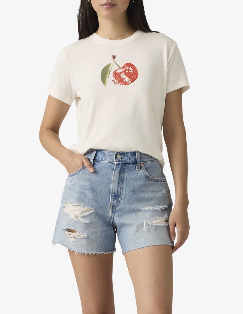 rinascente Levi's Apple print t-shirt