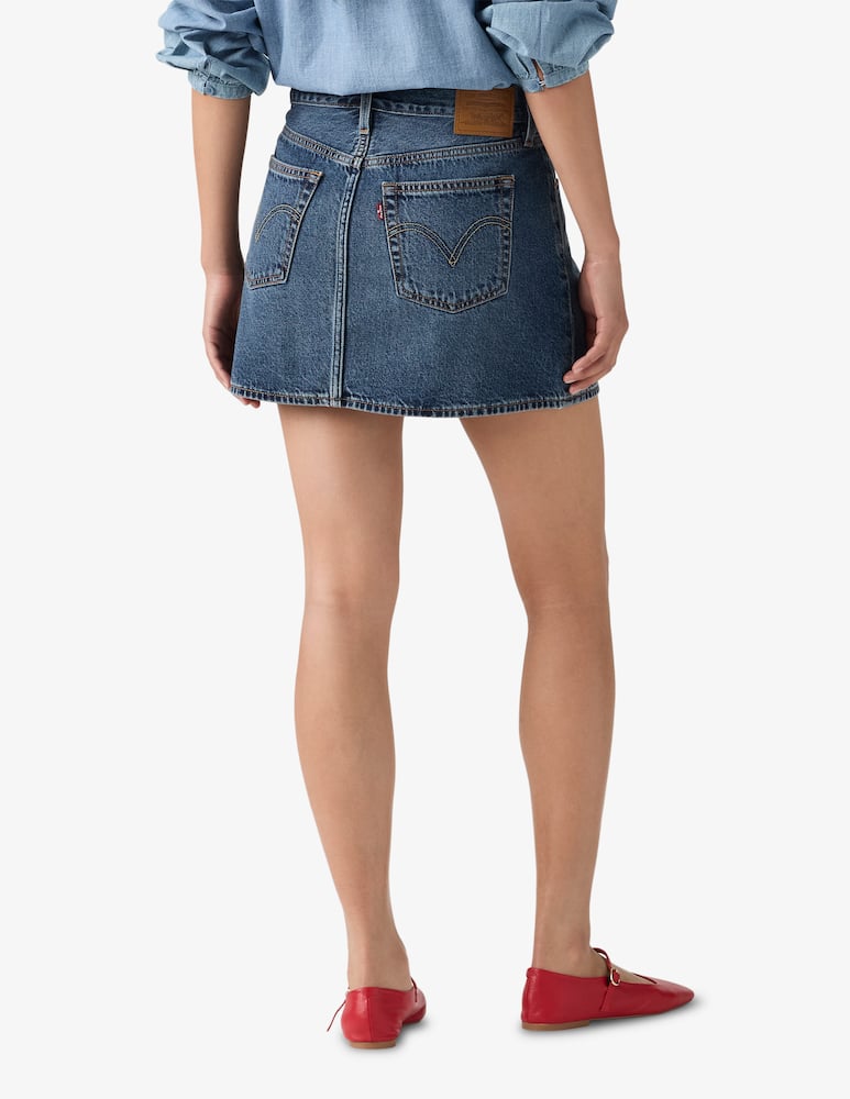 rinascente Levi's Denim mini skirt Icon