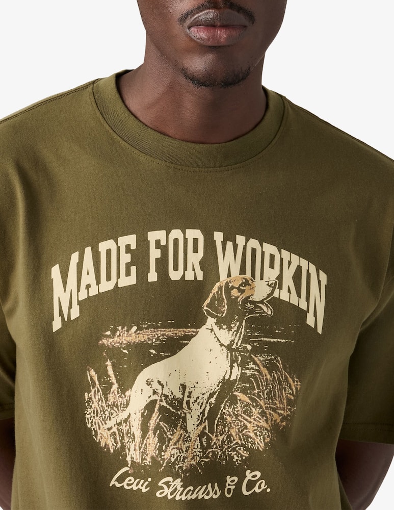 rinascente Levi's T-shirt workwear con stampa
