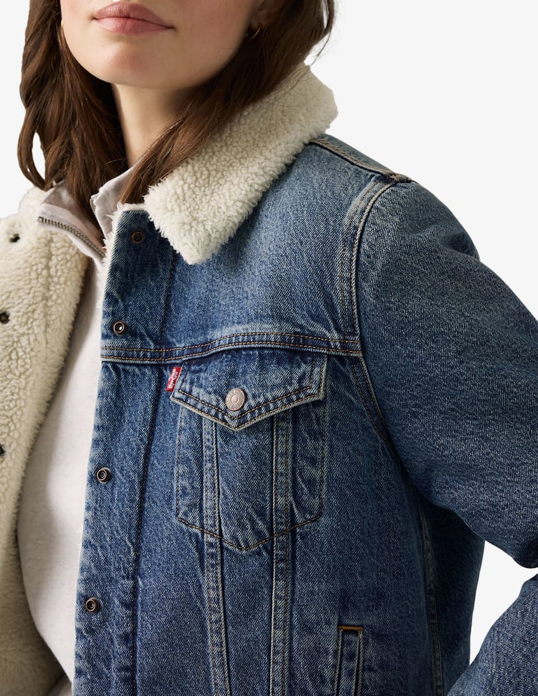 rinascente Levi's Giacca trucker sherpa