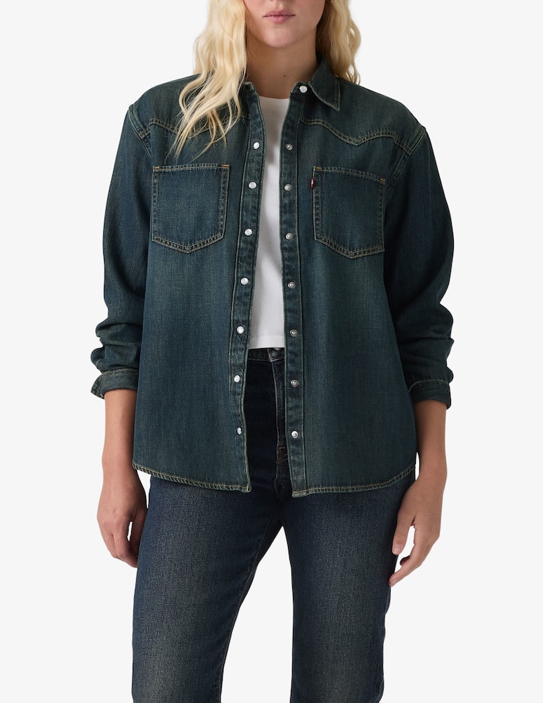 Levi's Teodora western denim shirt - picture 1 Levi's Teodora western denim shirt - picture 1
