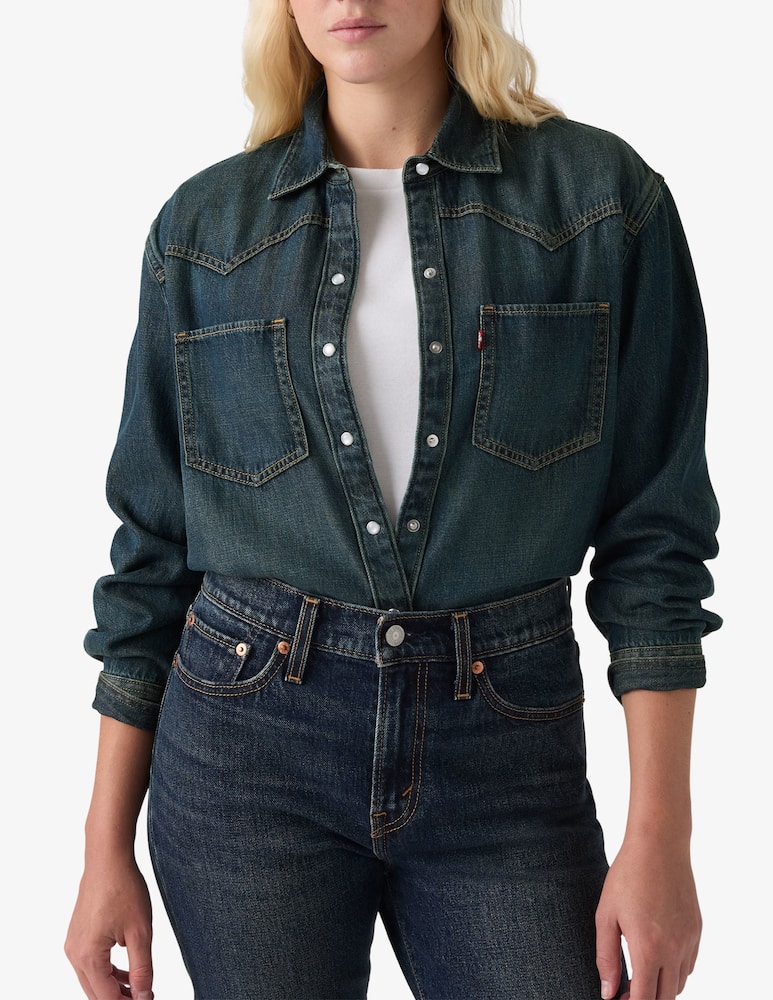 Levi's Teodora western denim shirt - picture 2 Levi's Teodora western denim shirt - picture 2