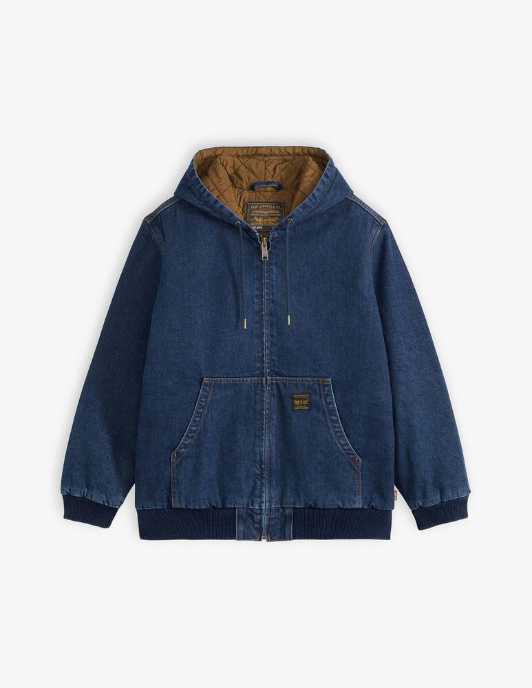 rinascente Levi's Denim hooded workwear jacket