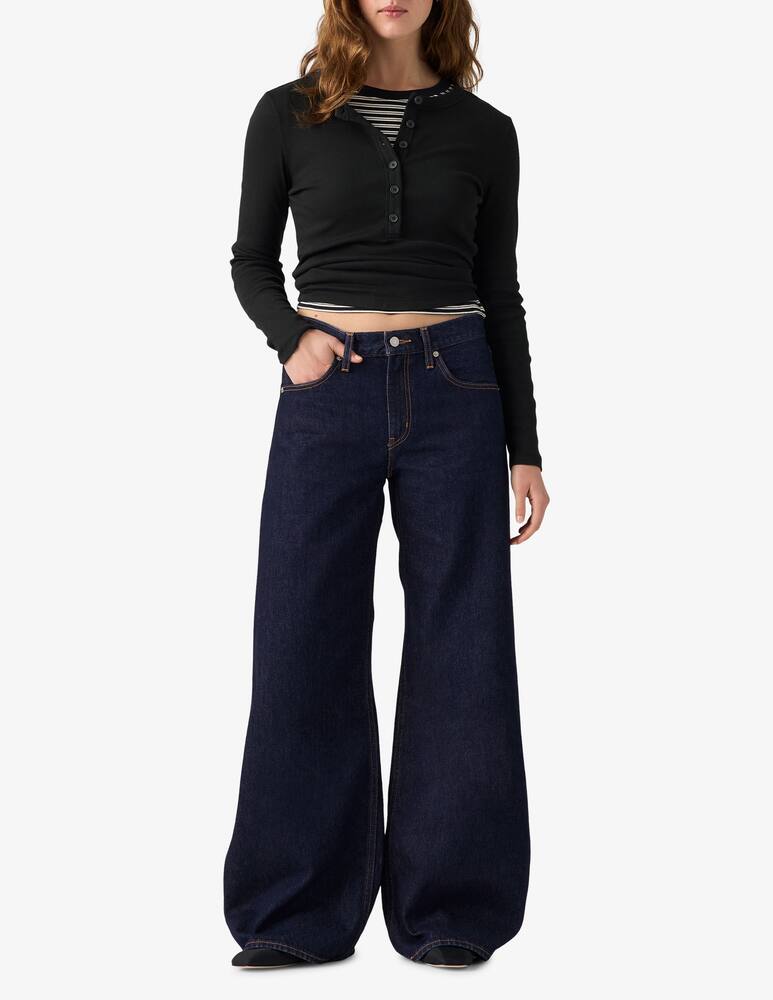 rinascente Levi's Teardrop wide leg jeans