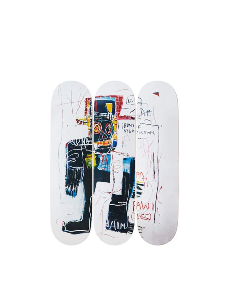 rinascente The Skateroom Jean-Michel Basquiat - Irony of a Negro Policeman