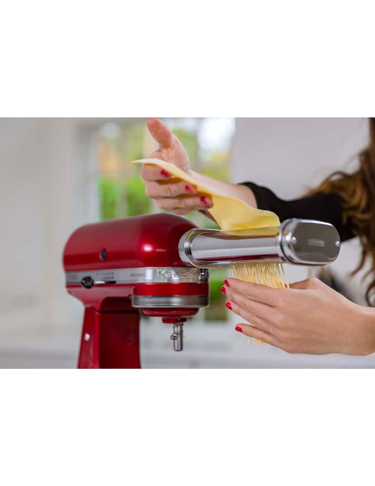 rinascente KitchenAid Sfogliatrice a tre pezzi con set per tagliare la pasta - Argento