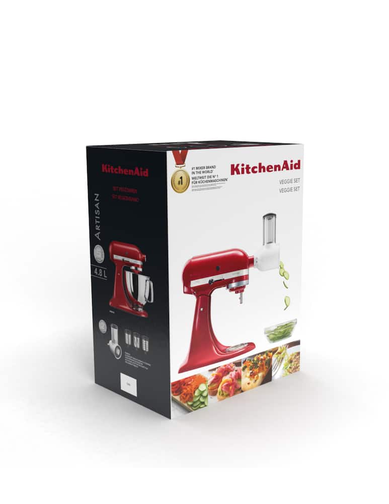 rinascente KitchenAid Artisan 4.8 L Tilt-Head Stand Mix Fresh Prepslicer Shredder