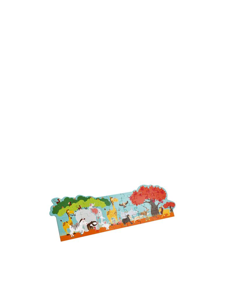 rinascente Scratch Puzzle da pavimento Safari. 100x33cm - Multicolor