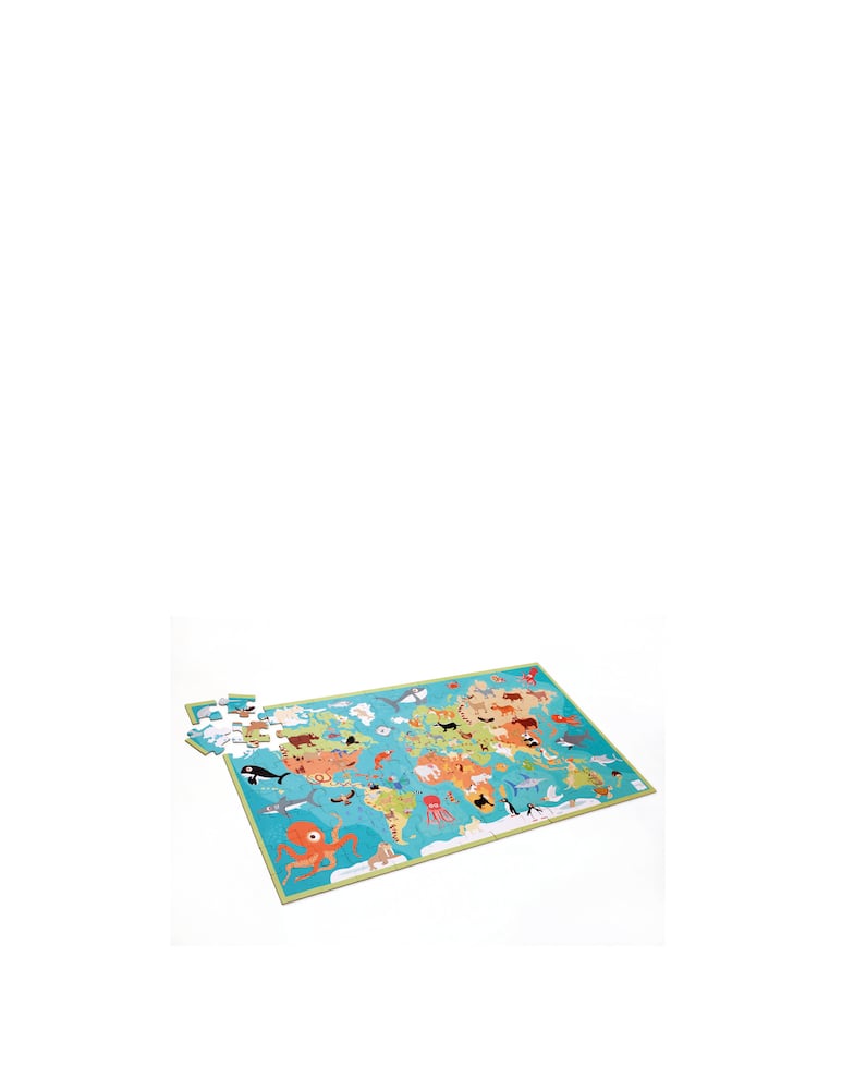 rinascente Scratch Puzzle Animals of the World 100pz - Multi