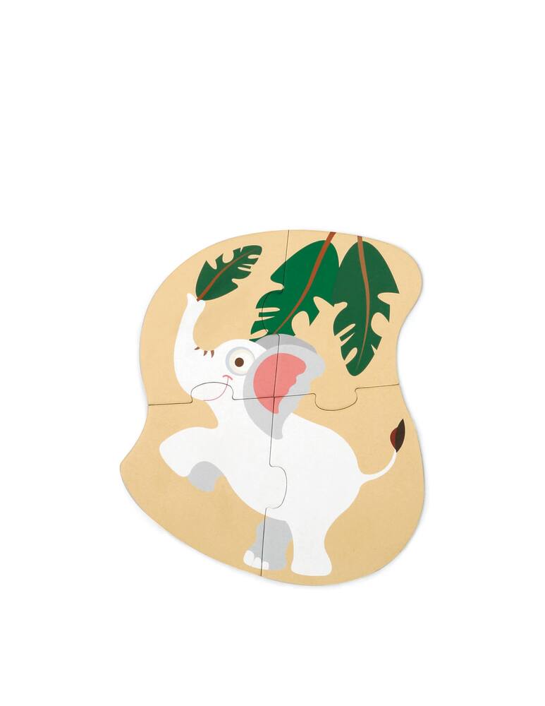 rinascente Scratch Starter Puzzle Giungla 2+ - Multicolor