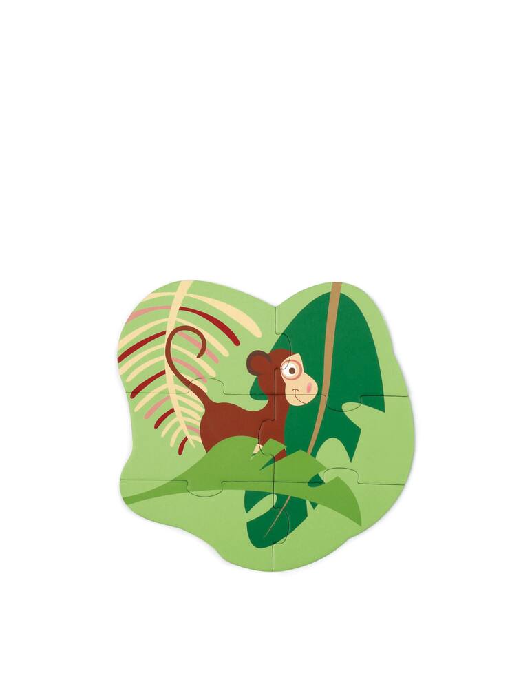 rinascente Scratch Starter Puzzle Giungla 2+ - Multicolor