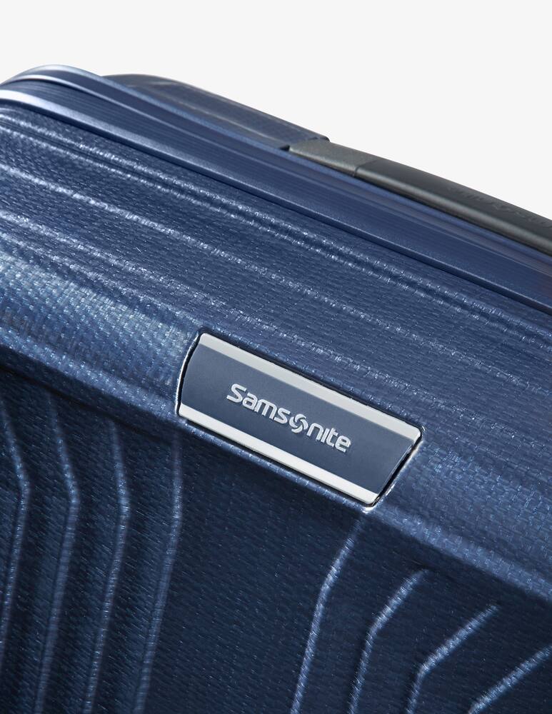 rinascente Samsonite Lite-Box Spinner 55x20 Carry On Luggage - Blue