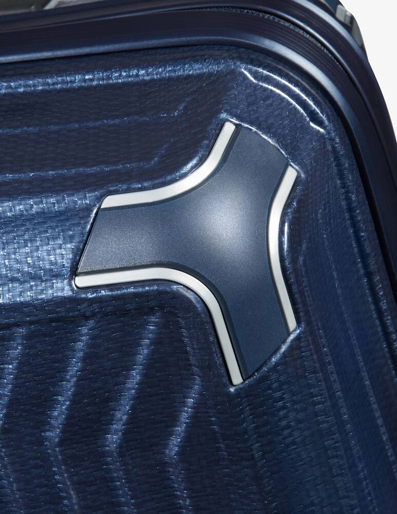 rinascente Samsonite Lite-Box Spinner 55x20 Carry On Luggage - Blue