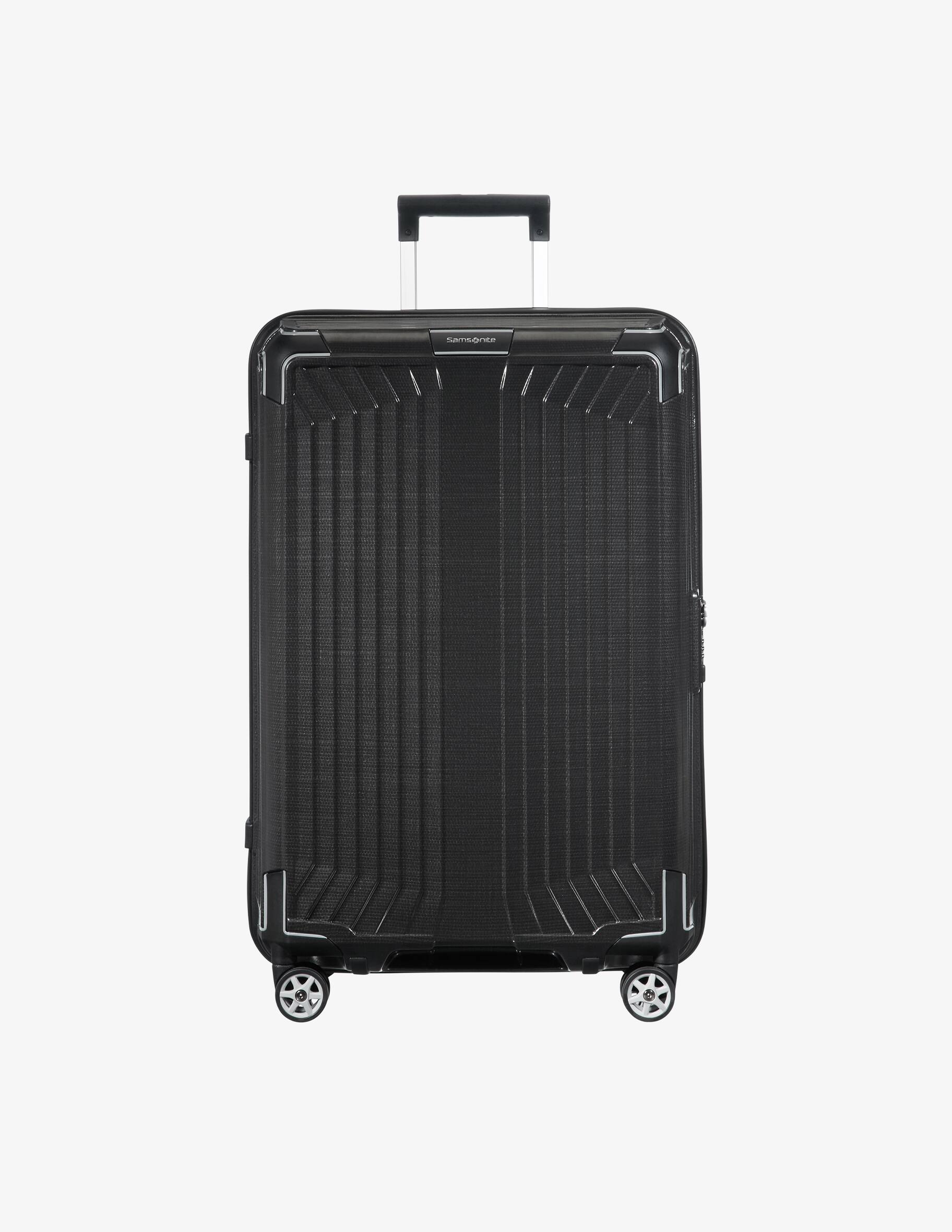 Shop Samsonite Lite-Box Spinner 69x25 Check In Luggage - Black on ...