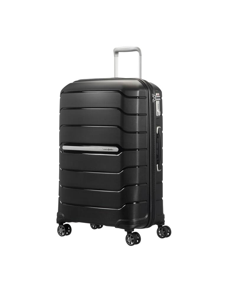 rinascente Samsonite Flux Spinner 68/25 Exp Check-in Luggage Black