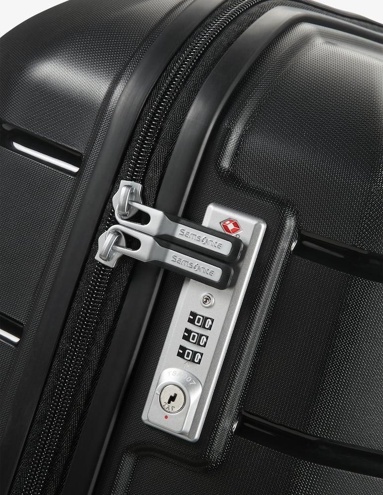 rinascente Samsonite Flux Spinner 81/30 Exp Bagaglio Da Stiva Black
