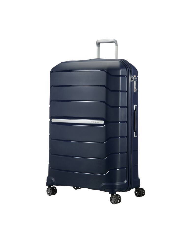 rinascente Samsonite Flux Spinner 81/30 Exp Check-in Luggage Navy Blue