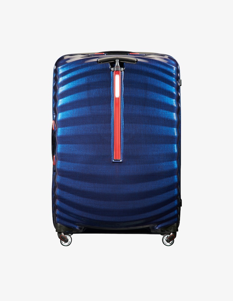 rinascente Samsonite Lite Shock Sport Spinner Check In Luggage - Blue