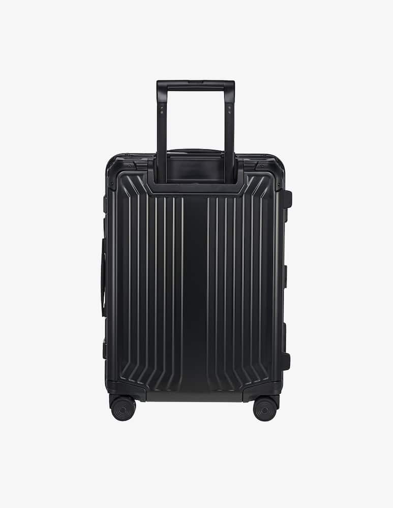 rinascente Samsonite Lite-Box Alu Spinner 55x20 Bagaglio A Mano - Nero