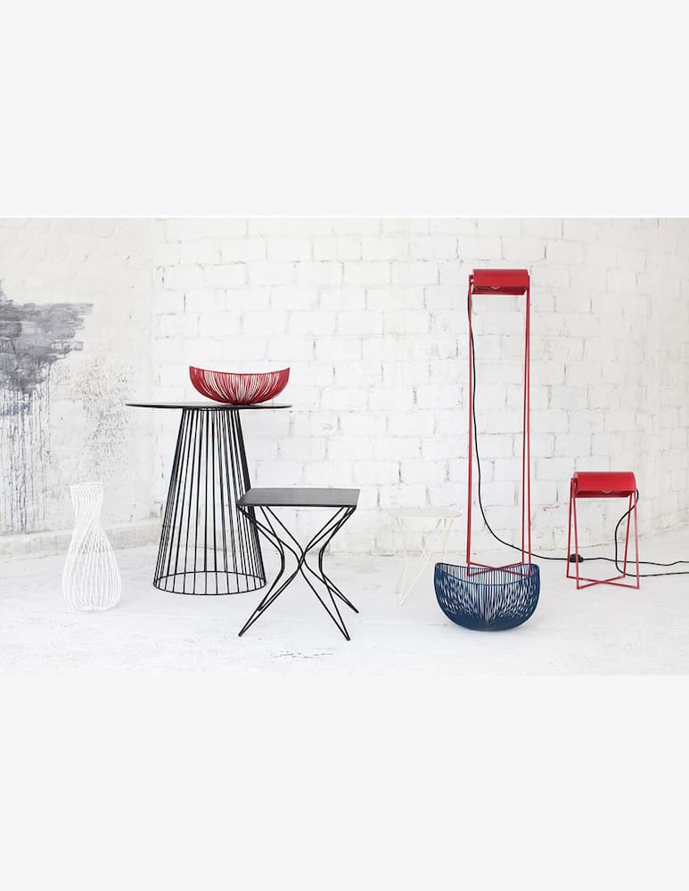 rinascente Serax Bistrot Tavolo Garbo 30 Round By Antonino Sciortino - Nero