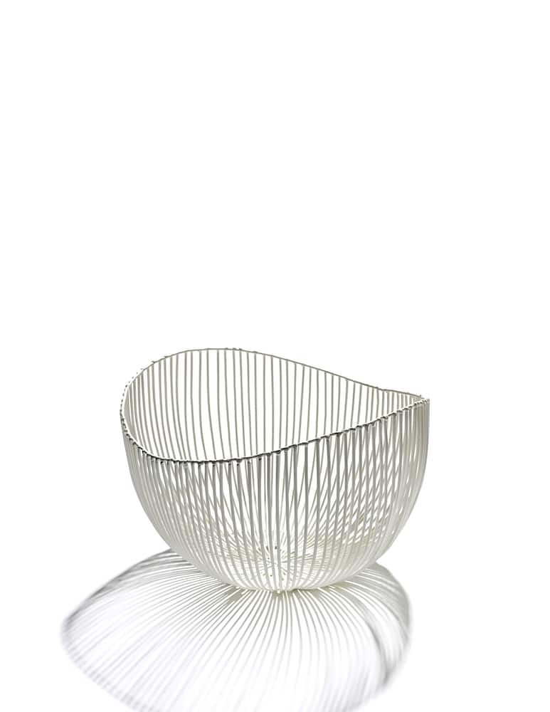 rinascente Serax Sculture In Metallo Antonino Sciortino Piastra Profonda - Bianco