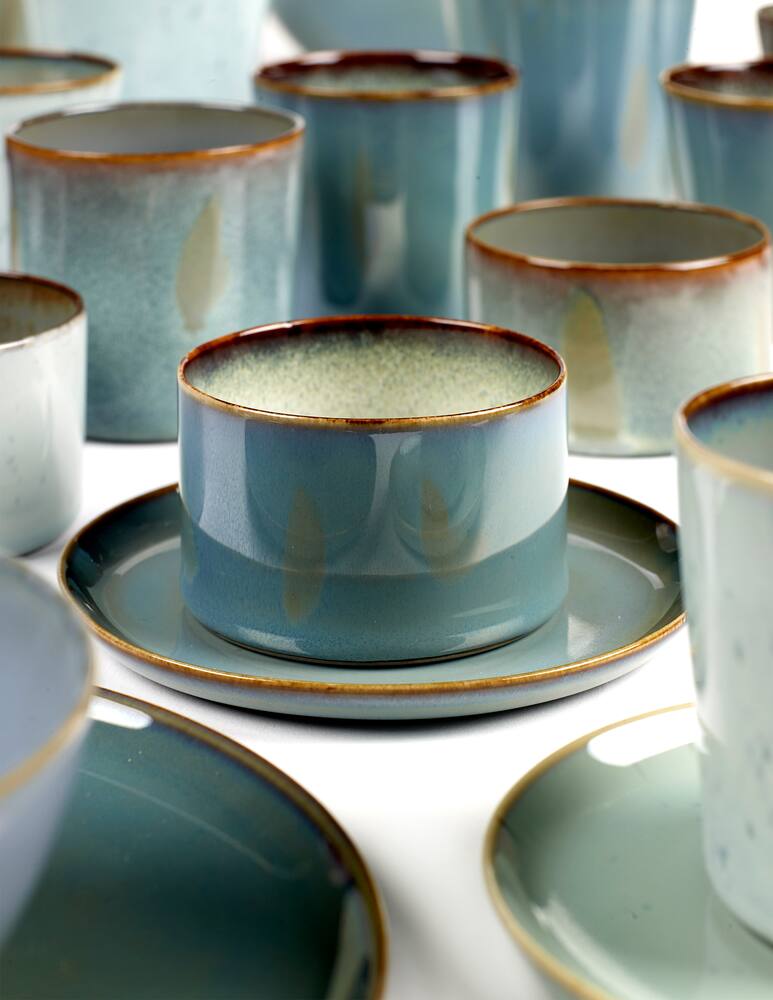 rinascente Serax Terres De Revês Di Anita Le Grelle Calice Cilindro Basso - Grigio