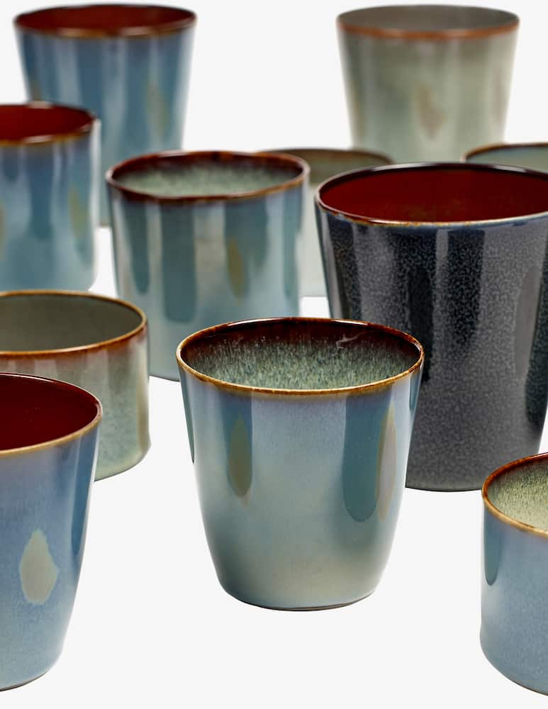 rinascente Serax Terres de Revês by Anita Le Grelle Goblet Conic - Grey