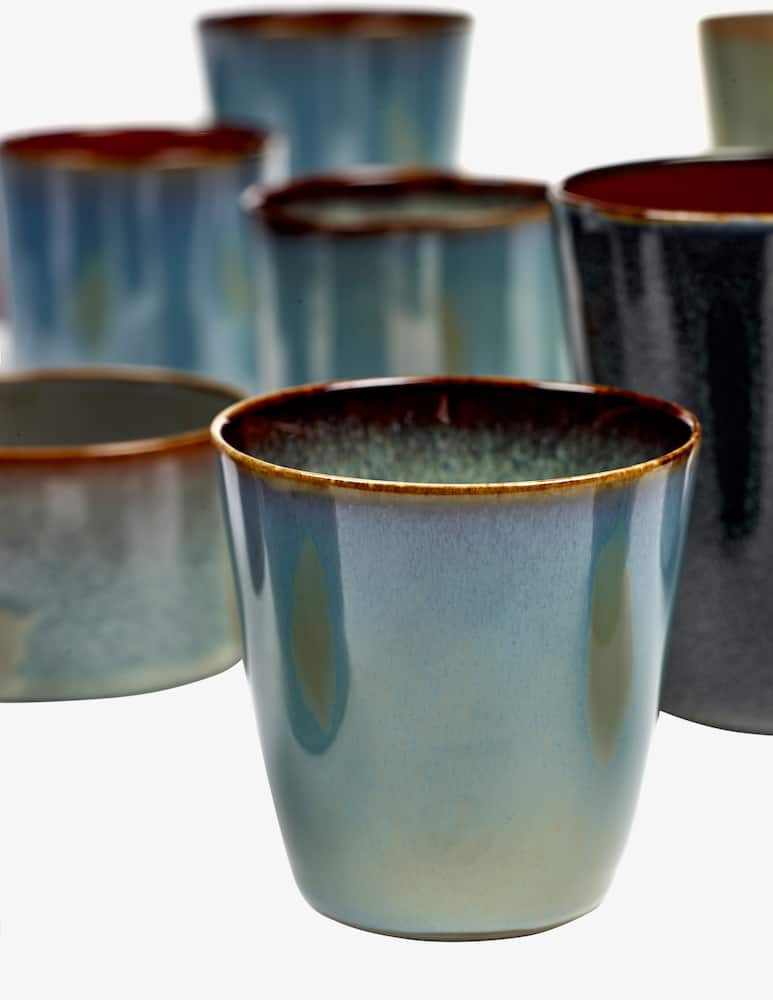 rinascente Serax Terres de Revês by Anita Le Grelle Goblet Conic - Grey