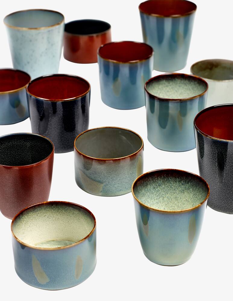 rinascente Serax Terres de Revês by Anita Le Grelle Goblet Conic M - Blue