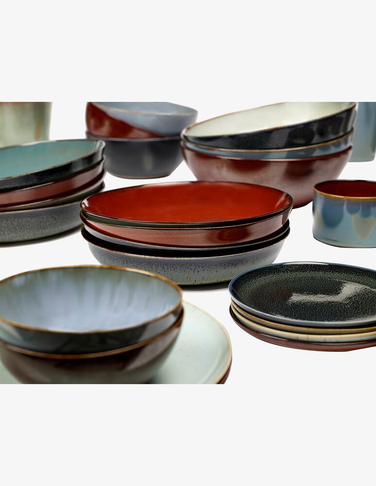 rinascente Serax Terres de Revês by Anita Le Grelle Soup Plate M - Blue