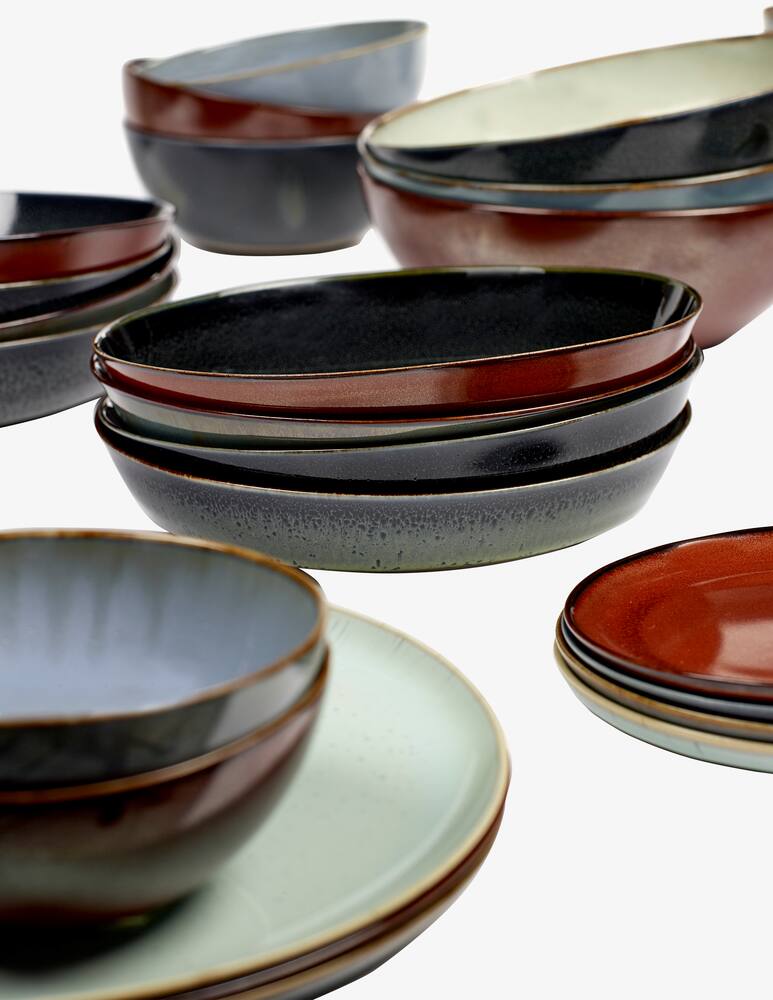 rinascente Serax Terres de Revês by Anita Le Grelle Soup Plate - Blue