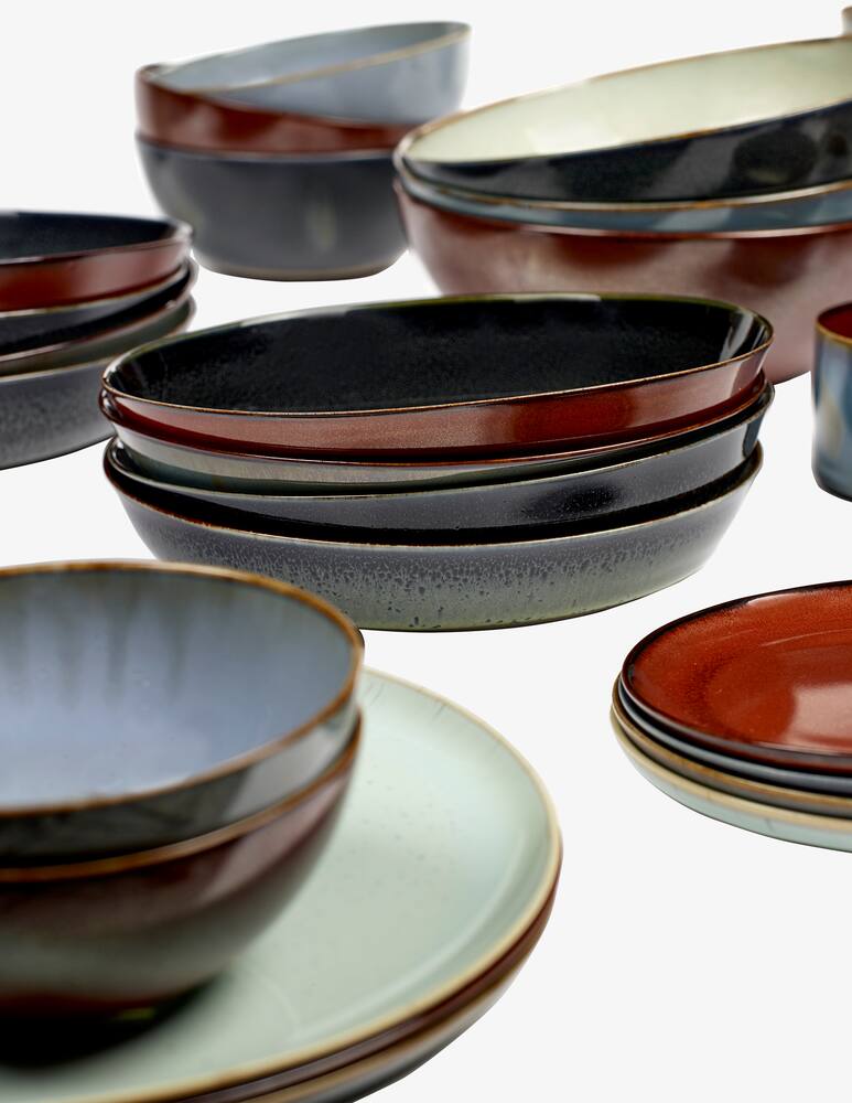 rinascente Serax Piatto S Di Terres De Revês Di Anita Le Grelle - Blu