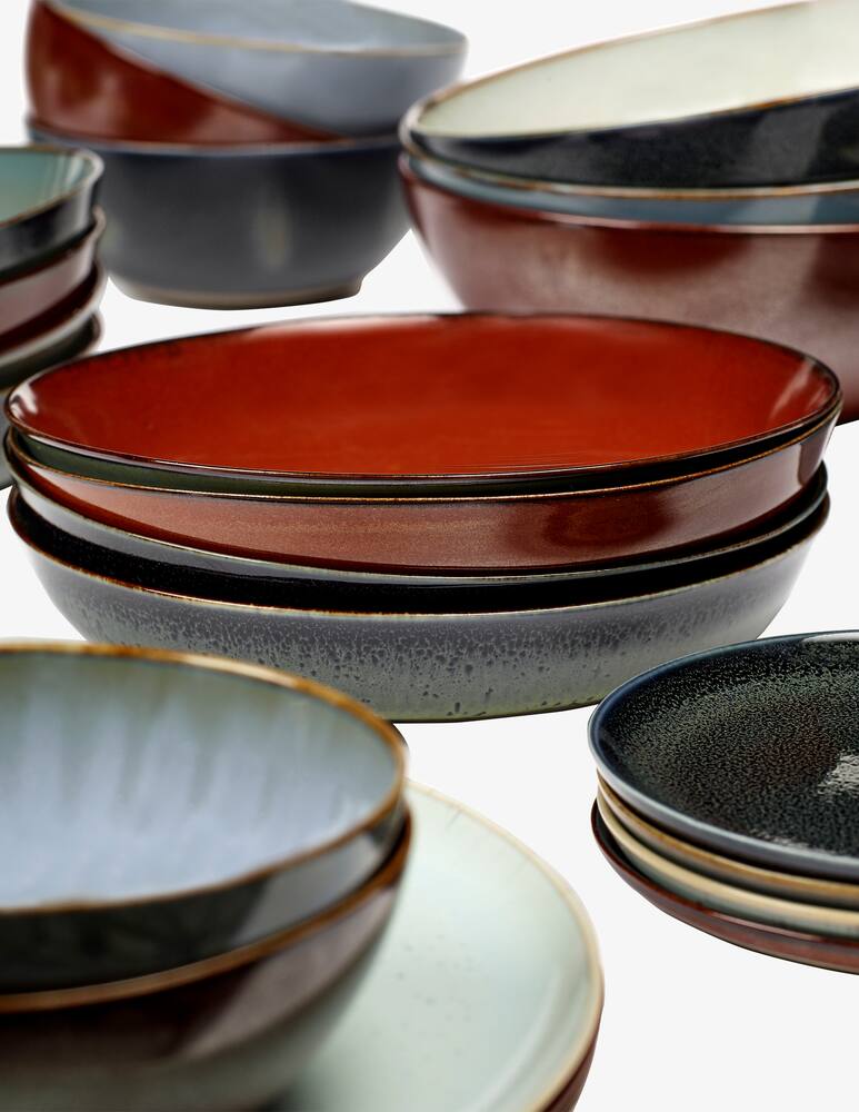 rinascente Serax Terres De Revês Di Anita Le Grelle Piatto M - Blu