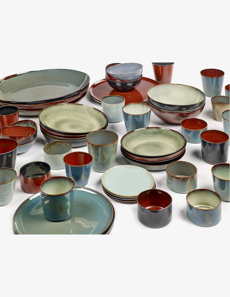 rinascente Serax Terres De Revês Di Anita Le Grelle Piatto L - Azzurro