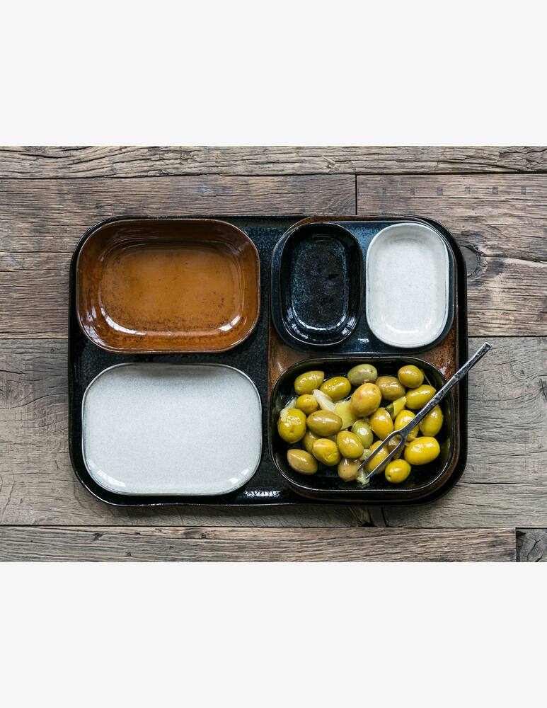 rinascente Serax La Nouvelle Table by Merci Plate Rectangular N°1 XL - Blue