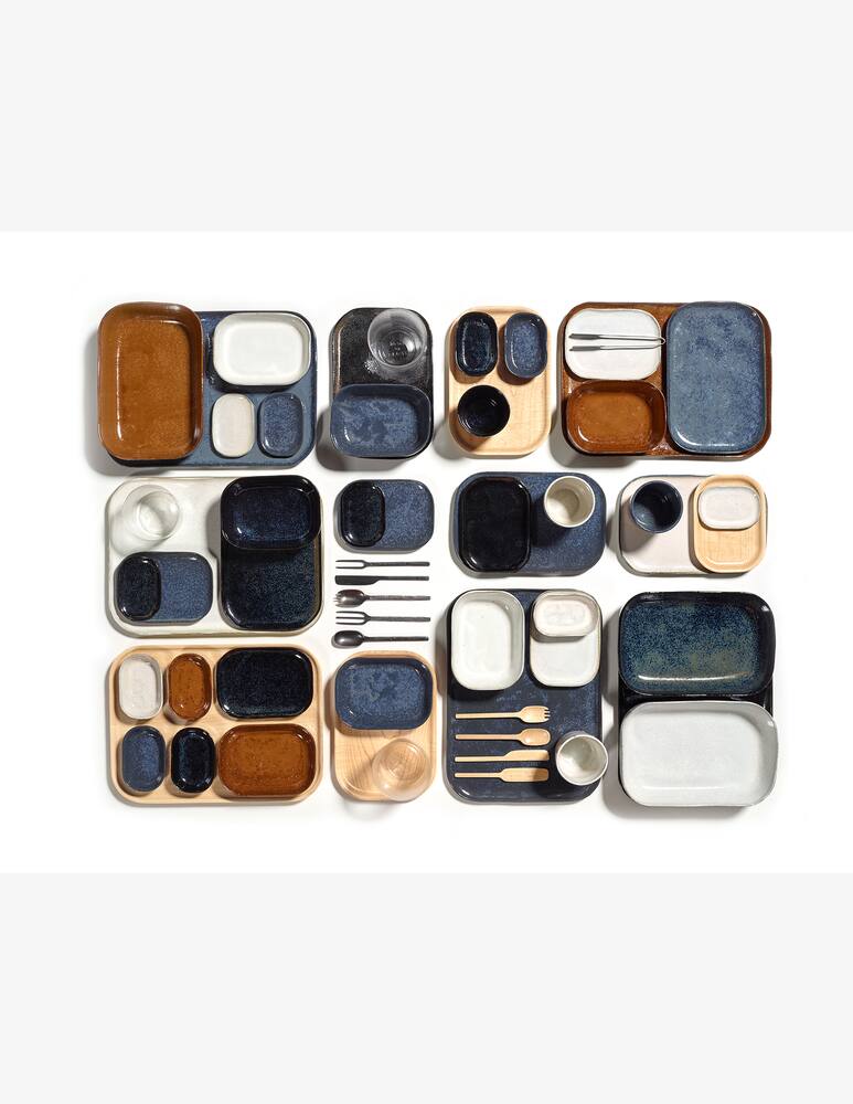 rinascente Serax La Nouvelle Table by Merci Plate Rectangular N°1 XL - Blue