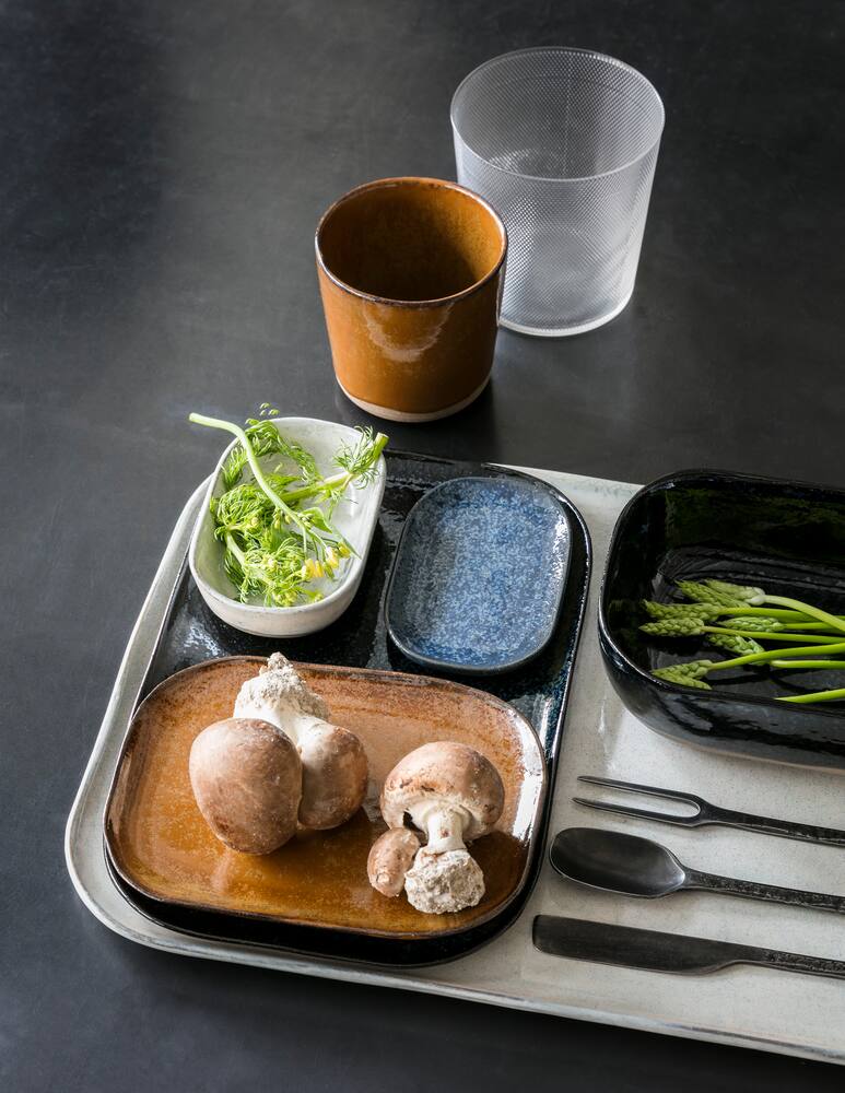 rinascente Serax La Nouvelle Table by Merci Rectangular Plate N°2 L - Brown