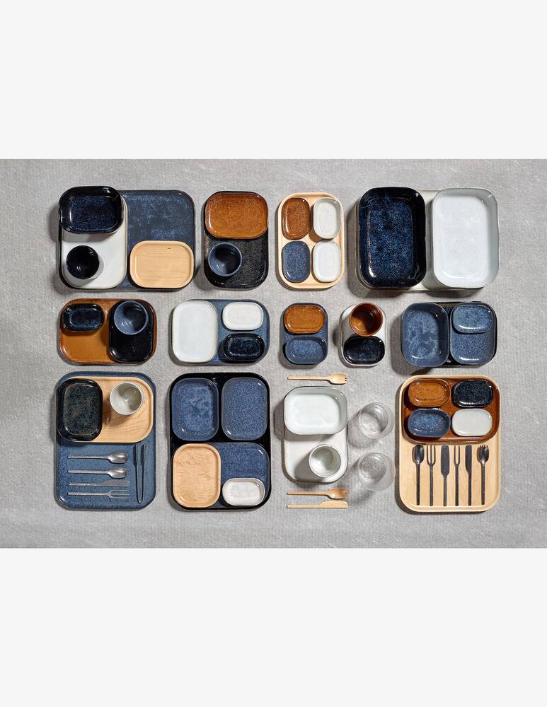 rinascente Serax La Nouvelle Table by Merci Deep Plate Merci N°7  M - Blue